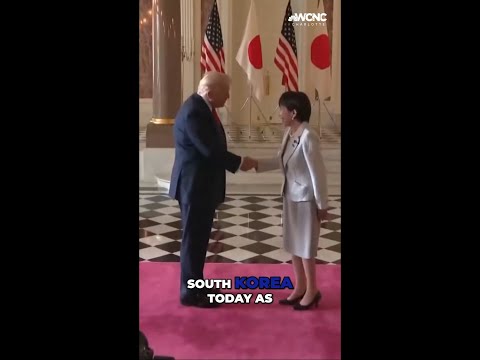 President Trump meets with Japanese Prime Minister Sanae Takaichi