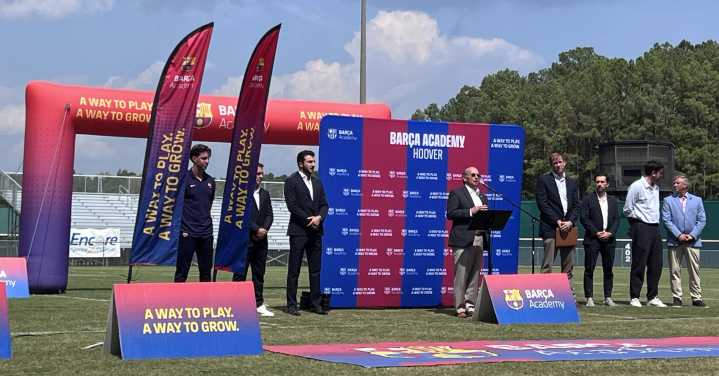FC Barcelona opens new Barca Academy in Hoover