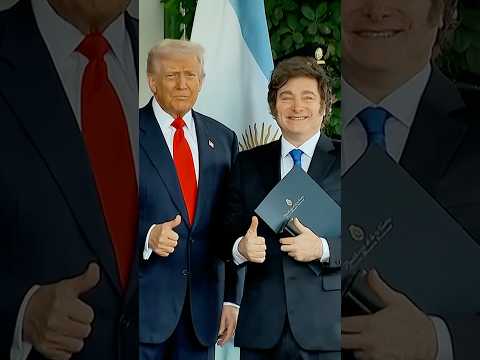 Trump Greets Argentina's Milei at the White House