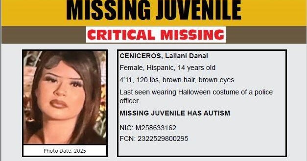 14-year-old girl with autism goes missing in Pico Rivera