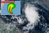 Tropical Storm Jerry churns in the Atlantic as a weakened Priscilla nears Mexico's Baja peninsula