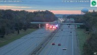 Portion of I-71 shut down following crash in Deerfield Township