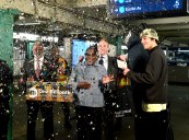 Greenpoint surfer crowned one billionth subway rider of 2025