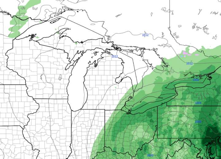 Halloween storm system looks to miss most of Michigan; See where it may rain just a touch