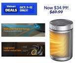 Walmart Deals: This Dreo space heater is 50% off with free shipping