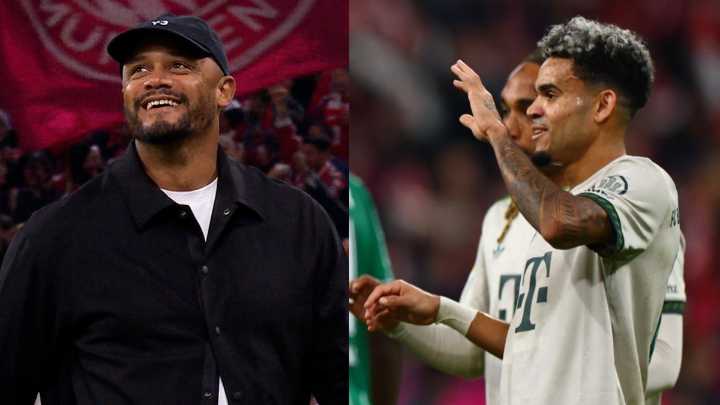 Luis Díaz recibe tremenda noticia en medio de la buena racha en Alemania: Vincent Kompany, su DT en Bayern Múnich, fue renovado