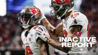 Bucs-Lions Inactives | Mike Evans and Emeka Egbuka Return to Action