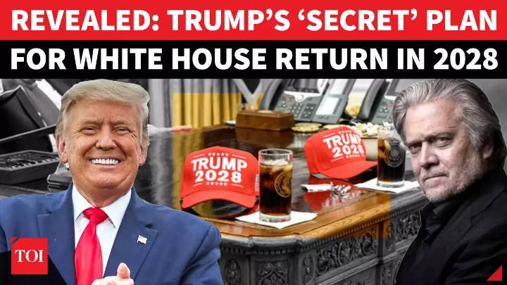 Trump’s Ex-Aide Bannon ‘Confirms’ Third Term For US President In 2028