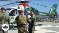 Coordinación Hospital-Carabineros: Trasladan vía aérea a funcionario lesionado en Romeral