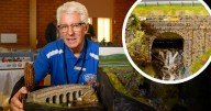 Tasmanian modeller unveils miniature Kerry Lodge Bridge