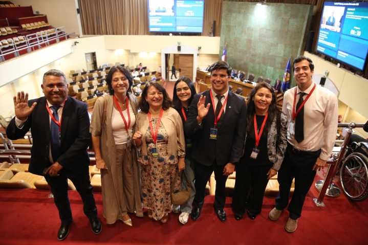 Orgullo regional: Nadador antofagastino Sebastián González recibe distinción en el Congreso