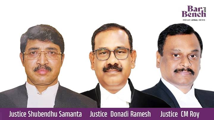 Three judges transferred to Andhra Pradesh High Court