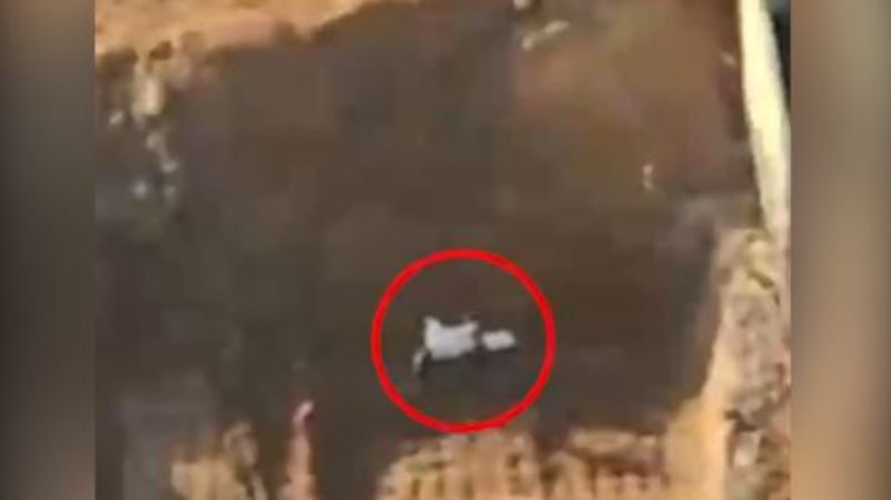 Video israelí parece mostrar a Hamas escenificando el hallazgo de un rehén