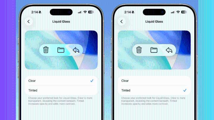 Don’t like iOS 26’s see-through look? New beta brings opaque option