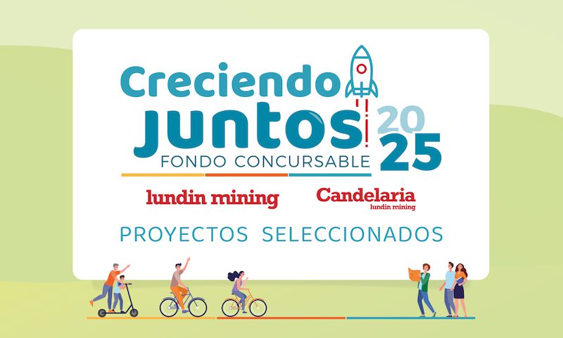 Distrito Candelaria Lundin Mining informó resultados del fondo concursable “Creciendo Juntos”