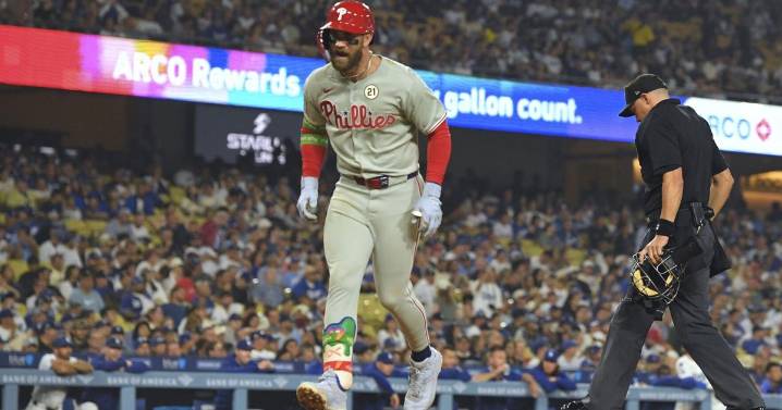 It’s a boy! Phillies star Bryce Harper welcomes birth of fourth child ahead of NLDS opener