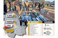 Caen 9 atacantes de agentes estatales