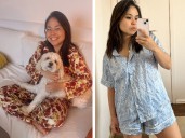 This fancy silk pajama set from Eberjey makes me feel like I have a personal butler and breakfast in bed waiting