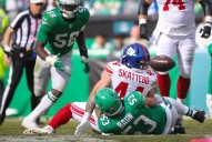 Giants’ Cam Skattebo carted off with brutal leg injury in showdown at Eagles (UPDATE)
