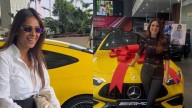 From Diwali Party To Airport: Nia Sharma Couldn’t Leave Her Yellow Mercedes Alone For A Second