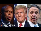 Andrew Cuomo says he’d ‘welcome’ endorsement from Eric Adams but not from Trump