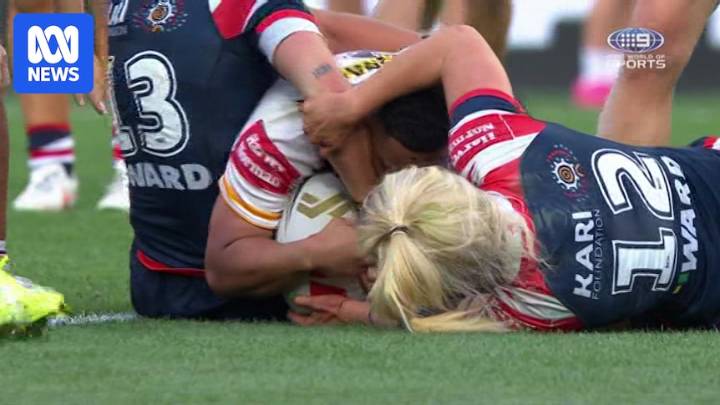 Mele Haufanga's NRLW premiership-winning try now an unsolvable mystery