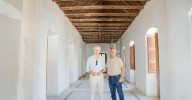 Estepona descubre una techumbre de madera de principios del siglo XX durante las obras de ampliación del Museo Arqueológico