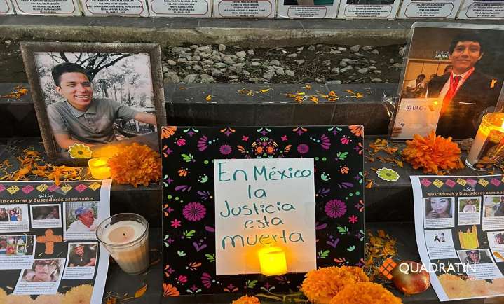 Acapulco: instalan altar para visibilizar crímenes de buscadoras