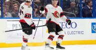 Shane Pinto scores tiebreaking goal late in 3rd and Senators beat Lightning 5