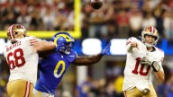 Niners' Mac Jones beats odds, lets it fly in OT win over Rams