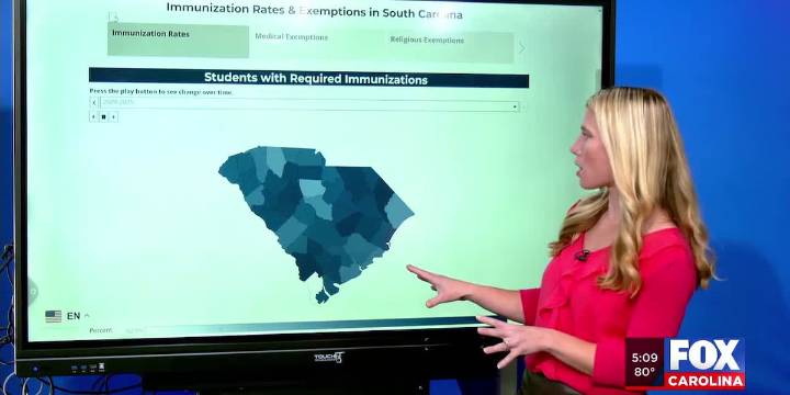 Health officials confirm measles outbreak at two schools in Spartanburg County