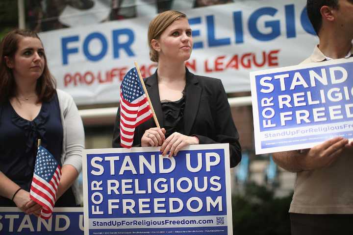 Which states are worst at protecting freedom of faith groups