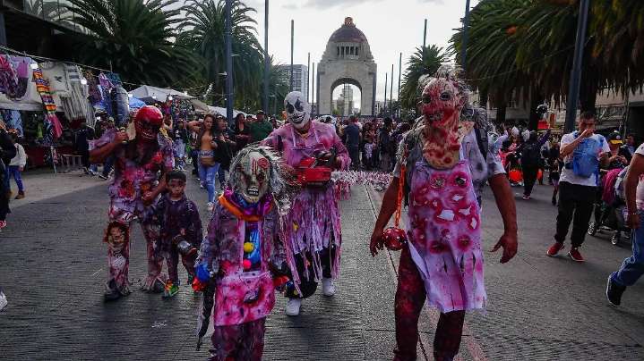 Desfile de Alebrijes y Marcha zombie serán cuidados por mil 460 policías de la SSC