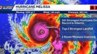 Hurricane Melissa slowly approaching Jamaica as Category 5 storm