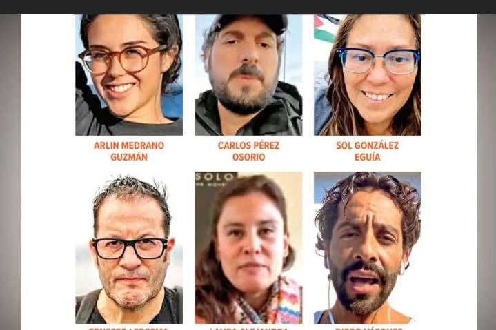 México alista repatriación de activistas detenidos en Israel