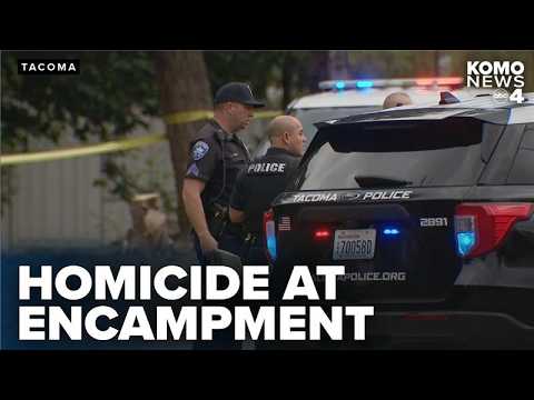 Homicide investigation underway after man found dead in Tacoma encampment