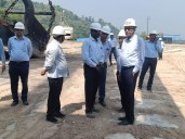 NCL Director (Technical/Operations) inspected Bina Project