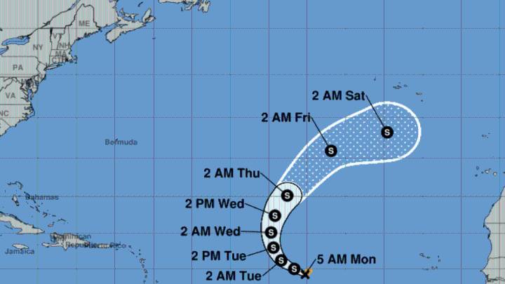 Se forma la tormenta tropical Lorenzo en el Atlántico