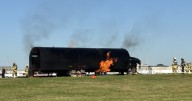 Simulated plane crash at Louisville airport prepares 1st responders for emergencies