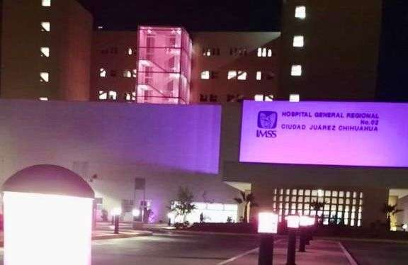 Se iluminan de rosa unidades del IMSS por mes contra el cáncer de mama