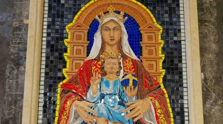 ‌Mural de la Virgen de Coromoto fue develado en el Vaticano