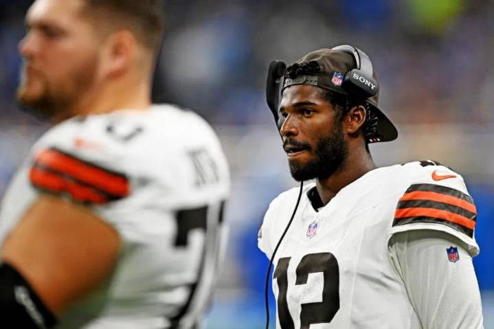 How Browns view Shedeur Sanders' future after QB switch to Dillon Gabriel