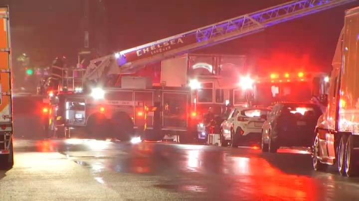 Fire breaks out at Chelsea hot dog plant