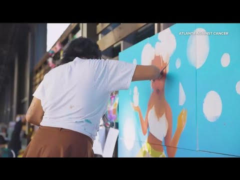 Art exhibit in Atlanta highlights cancer journeys through creativity
