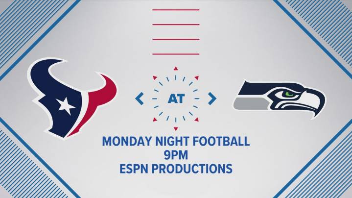 Texans vs. Seahawks: ESPN's production of Monday's game can be seen live on KHOU 11