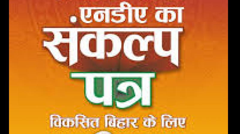 Bihar Election Update 2025: NDA's Sankalp Patra Key Features