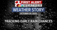 Tracking rain Wednesday morning, dry to end the week