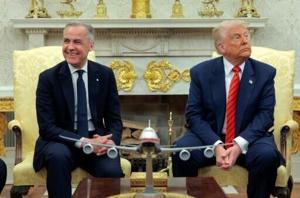 Canadian PM visits Trump in bid to ease tariffs