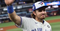 Addison Barger slept on Davis Schneider's pull-out couch on the night before Game 1