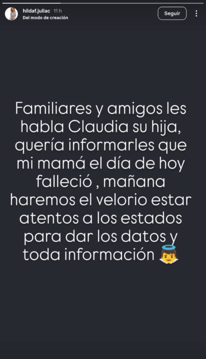 Falleció la actriz Hilda Fuenmayor, era recordada por participar en Radio Rochela